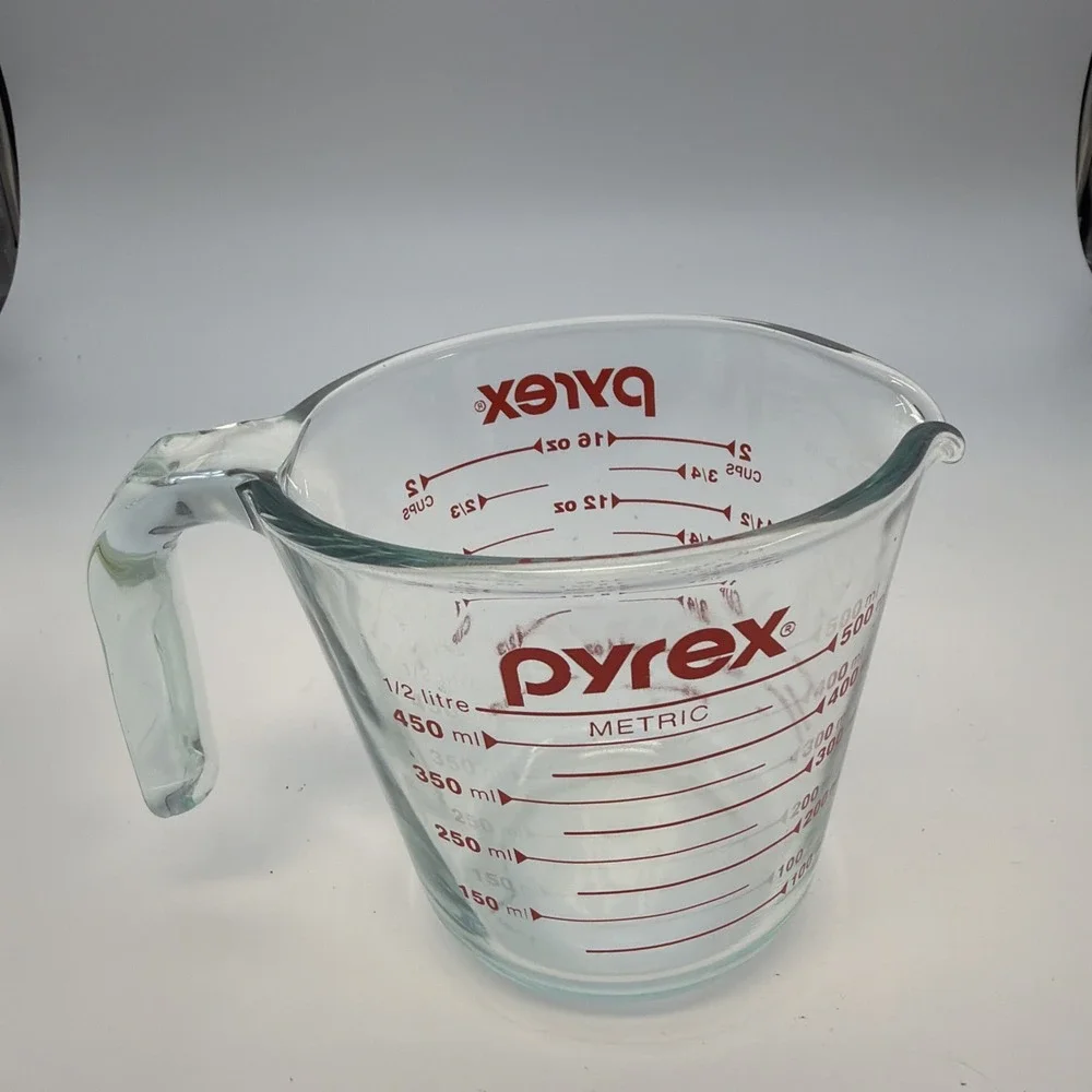Pyrex Prepware 2-Cup‎ Glass Measuring Cup Made In The USA